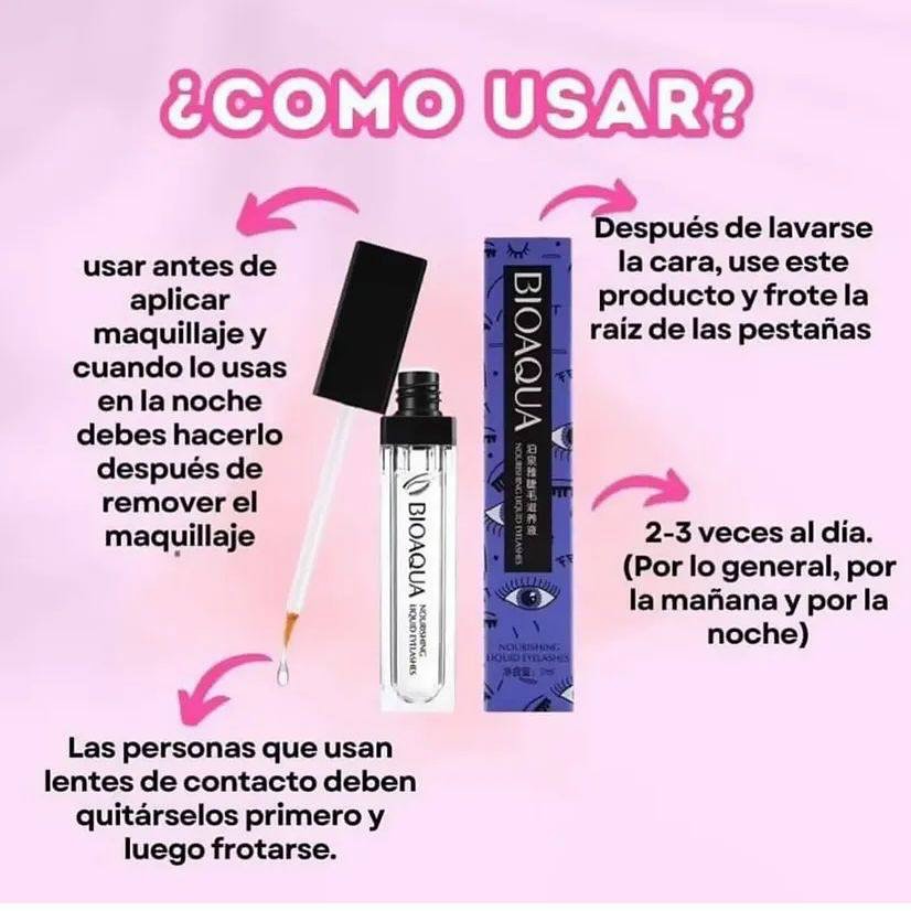 102 - SERUM ALARGADOR DE PESTAÑAS BIOAQUA X3